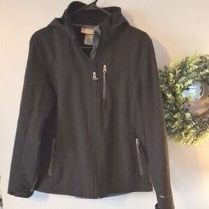 Free Country Black Hooded Jacket 10